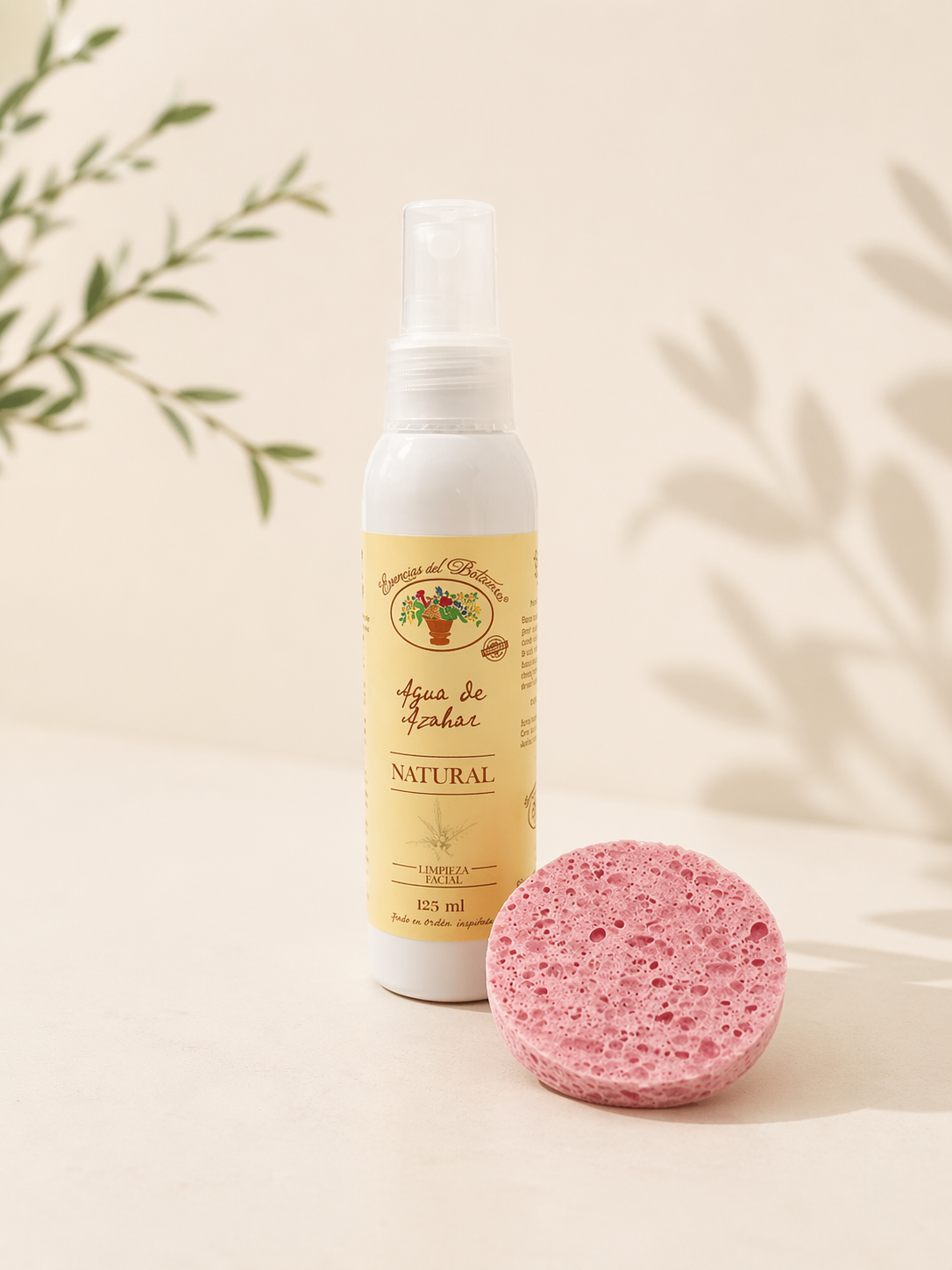 AGUA DE AZAHAR x 125 + ESPONJA FACIAL
