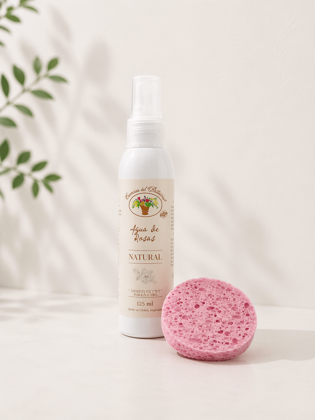 AGUA DE ROSA x 125 + ESPONJA FACIAL