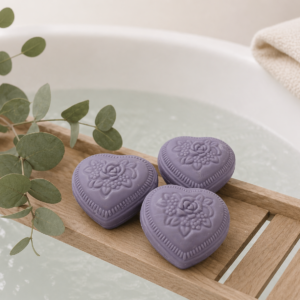 JABONCITOS CORAZÓN PERFUMADOS LAVANDA x 36 Gr
