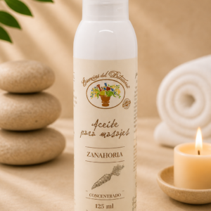 ACEITE CONCENTRADO PARA MASAJES-ZANAHORIA x  125 ML