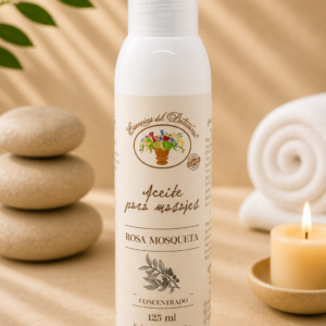 ACEITE CONCENTRADO PARA MASAJES-ROSA MOSQUETA x 125 ML