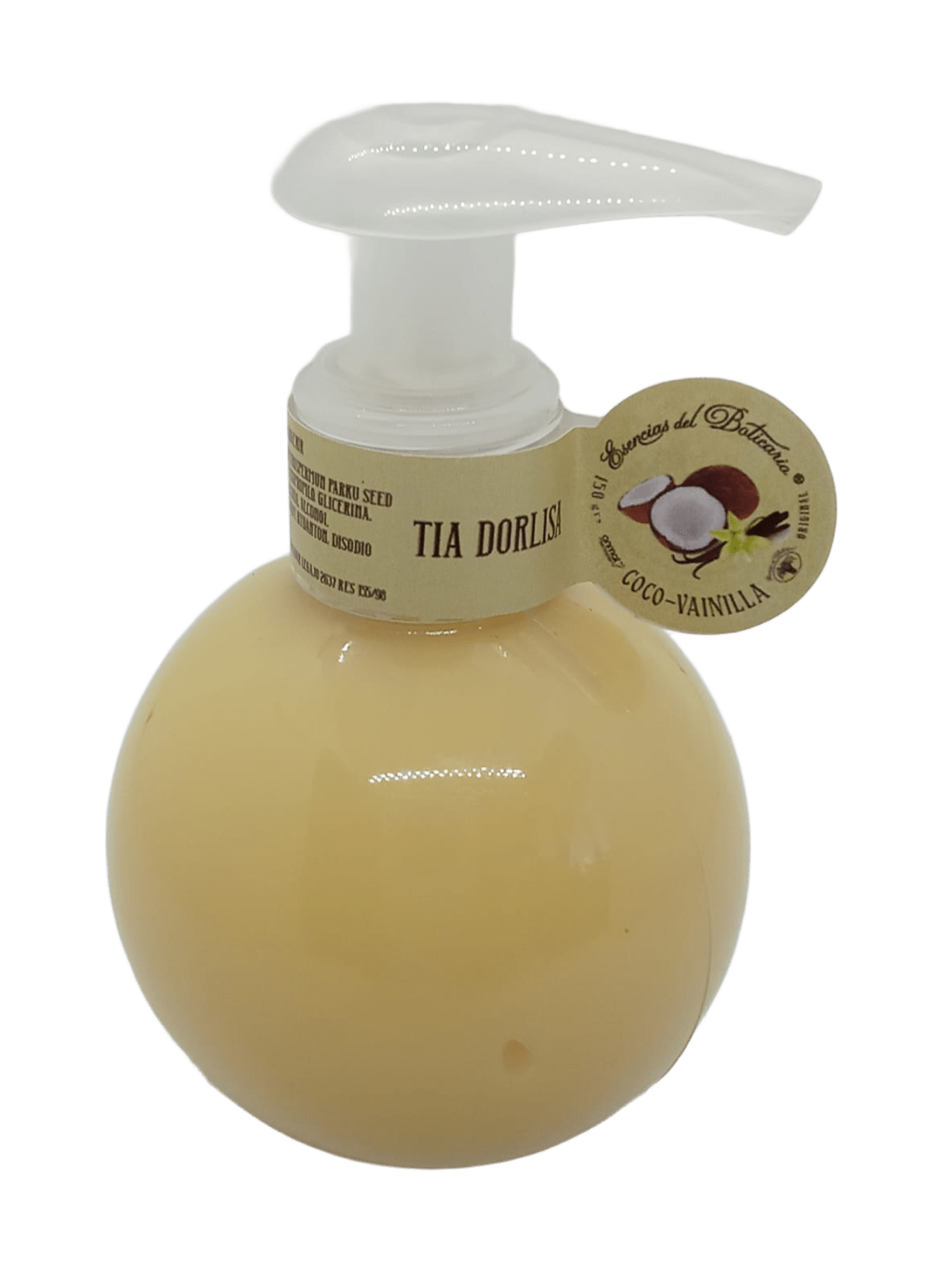 CREMA NATURAL TIA DORLISA-COCO VAINILLA-150 Gr