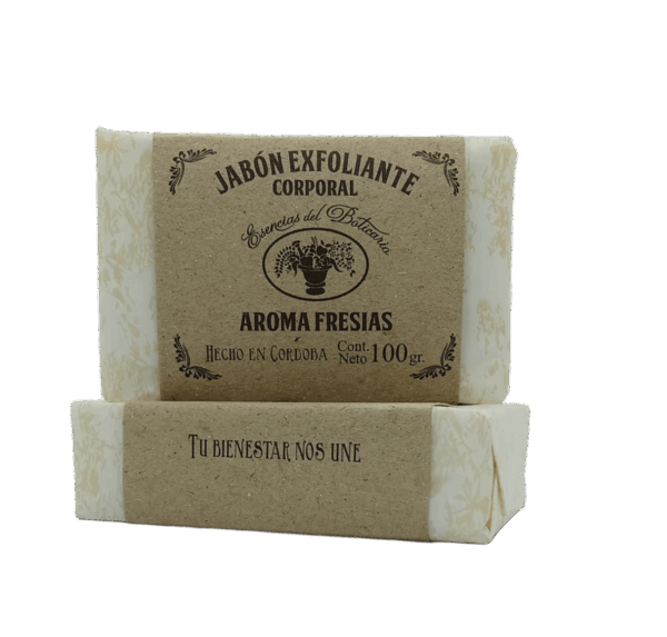 JABÓN EXFOLIANTE CORPORAL-FRESIAS