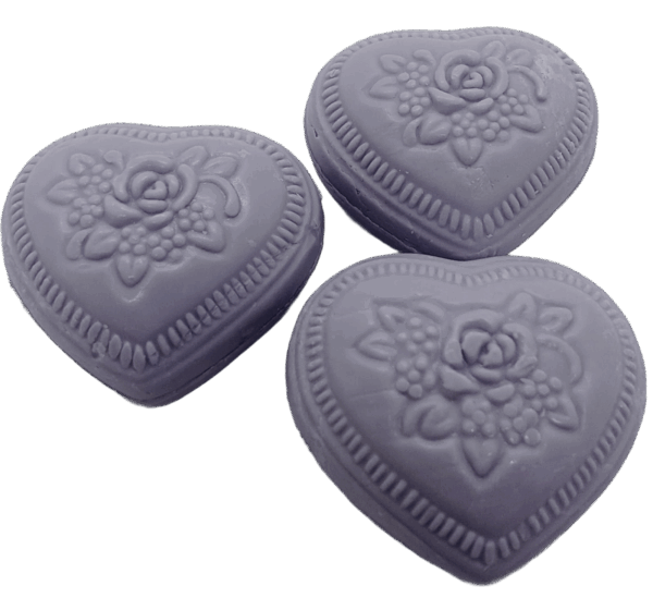 JABONCITOS CORAZÓN PERFUMADOS LAVANDA x 36 Gr
