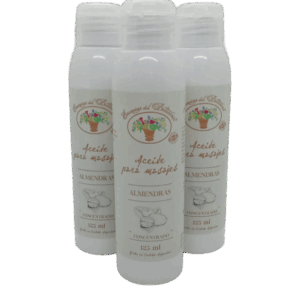 ACEITE CONCENTRADO PARA MASAJES-ALMENDRAS x  125 ML