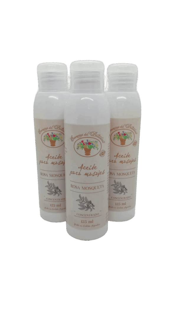 ACEITE CONCENTRADO PARA MASAJES-ROSA MOSQUETA x 125 ML