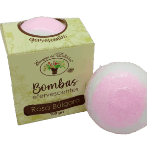 BOMBA EFERVESCENTE ROSA BÚLGARA