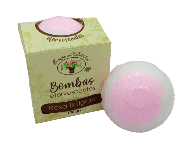 BOMBA EFERVESCENTE ROSA BÚLGARA