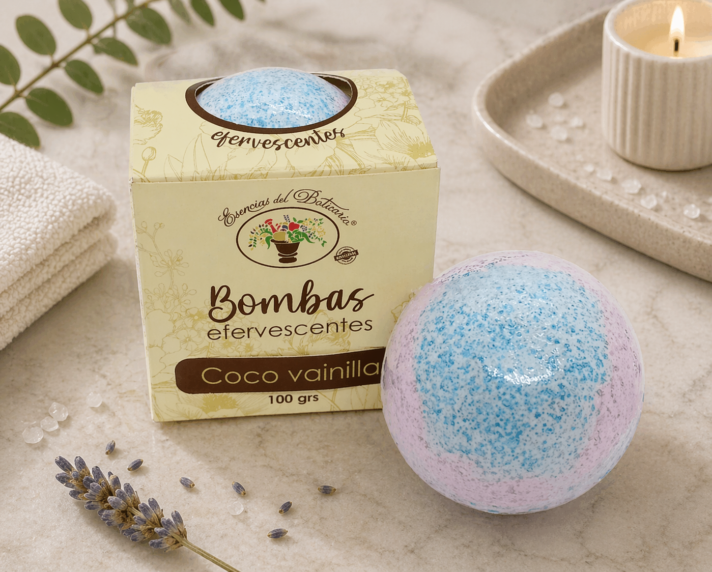BOMBA EFERVESCENTE COCO VAINILLA