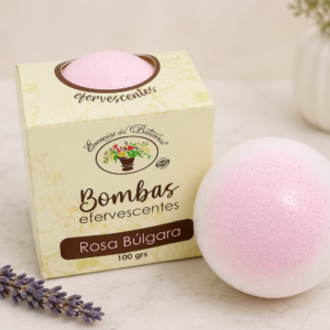 BOMBA EFERVESCENTE ROSA BÚLGARA