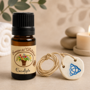 ACEITE ESENCIAL EUCALIPTO-12 ML + ÁNFORA