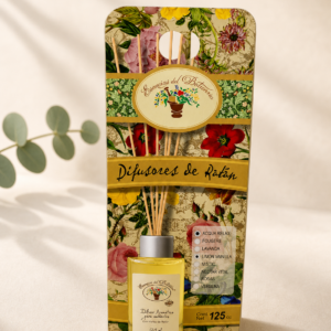 DIFUSOR RATAN-LIMÓN VAINILLA-125ML