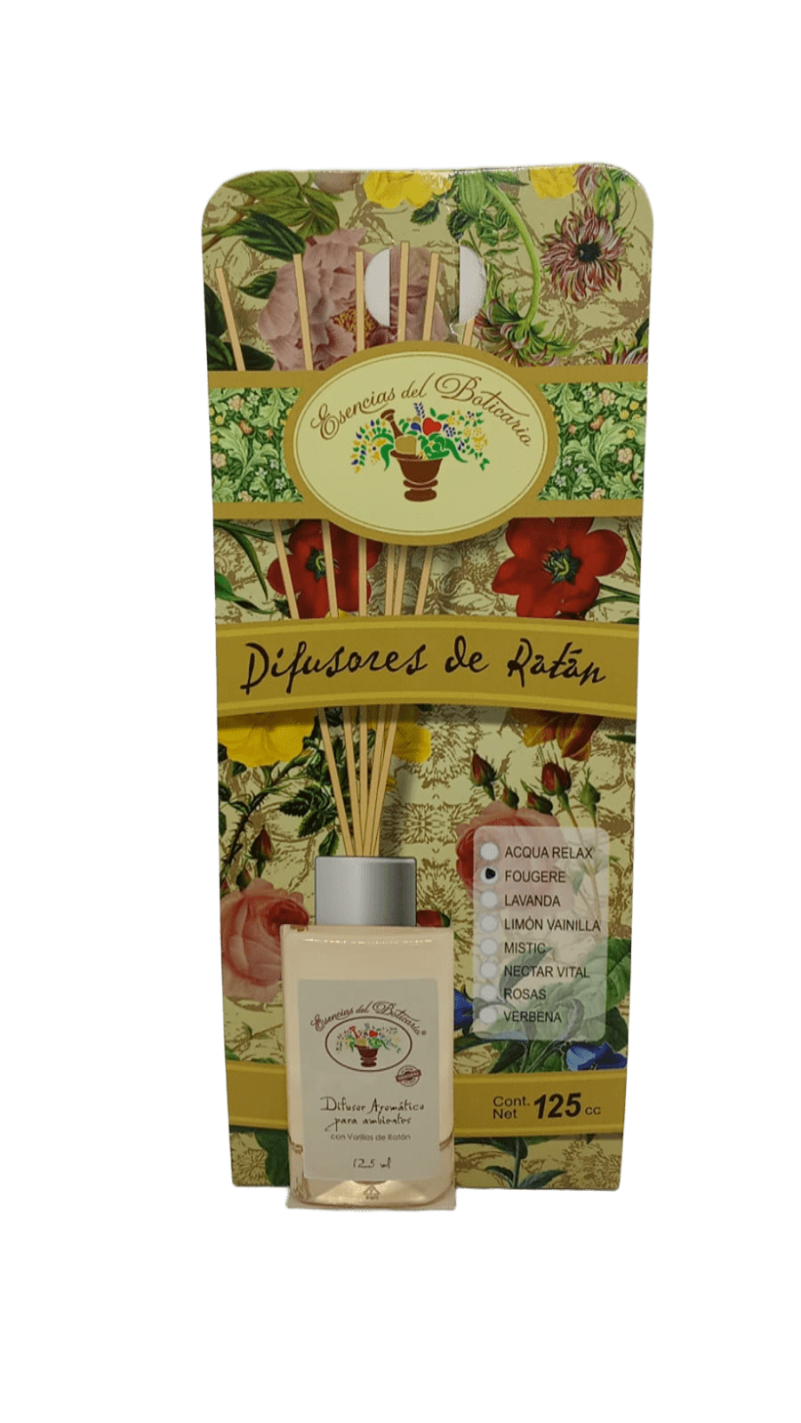 DIFUSOR RATAN-FOUGERE-125ML