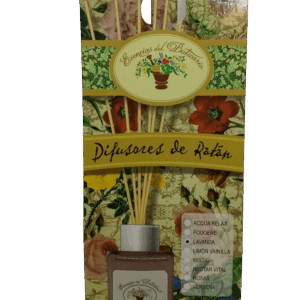 DIFUSOR RATAN-LAVANDA-125ML