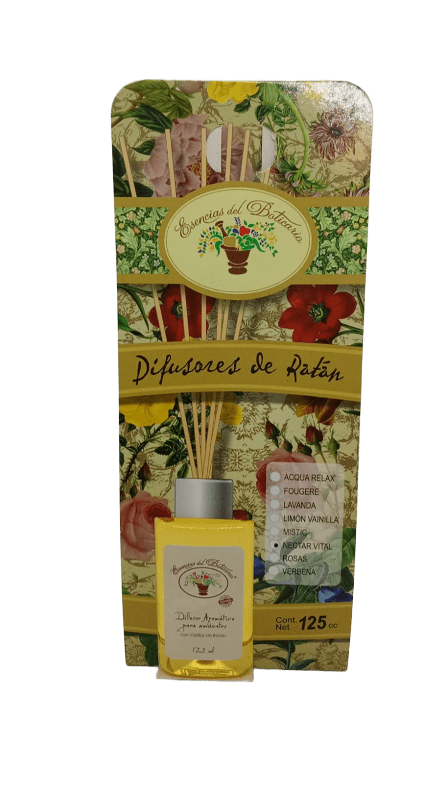 DIFUSOR RATAN-NÉCTAR VITAL-125ML