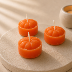 VELAS AROMÁTICAS NARANJA PIMIENTA x 10 u