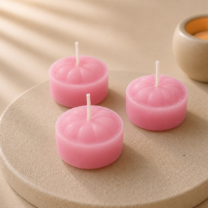 VELAS AROMÁTICAS ROSA BÚLGARA x 10 u