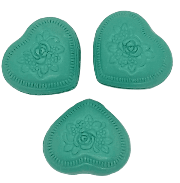 JABONCITOS CORAZÓN PERFUMADOS VERBENA x 36 Gr