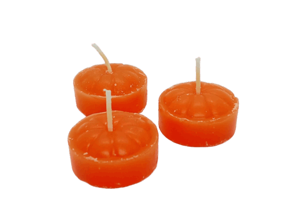 VELAS AROMÁTICAS NARANJA PIMIENTA x 10 u