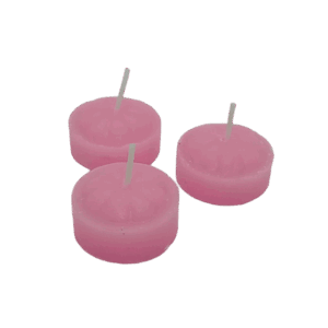 VELAS AROMÁTICAS ROSA BÚLGARA x 10 u