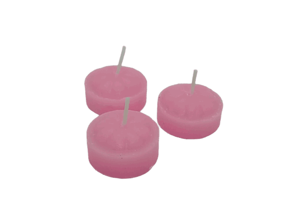 VELAS AROMÁTICAS ROSA BÚLGARA x 10 u