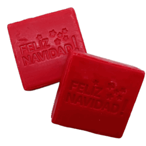 JABÓN AROMATIZADO FELIZ NAVIDAD-ROSA PACHULI