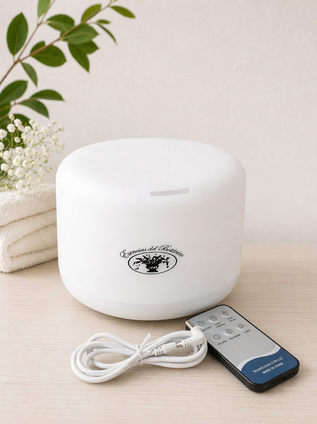 HUMIDIFICADOR ULTRASÓNICO BIG + 2 ESENCIAS